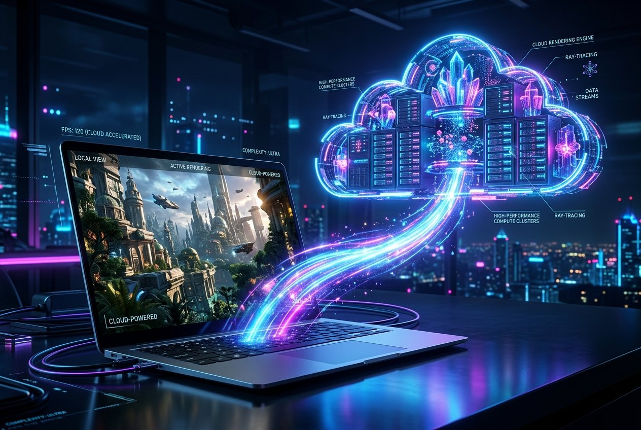 Cloud Rendering: Removing the Hardware Bottleneck