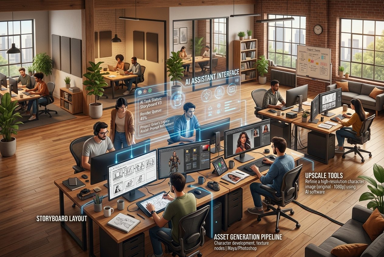 How Studios Are Actually Using AI Today (Not the Hype Version)