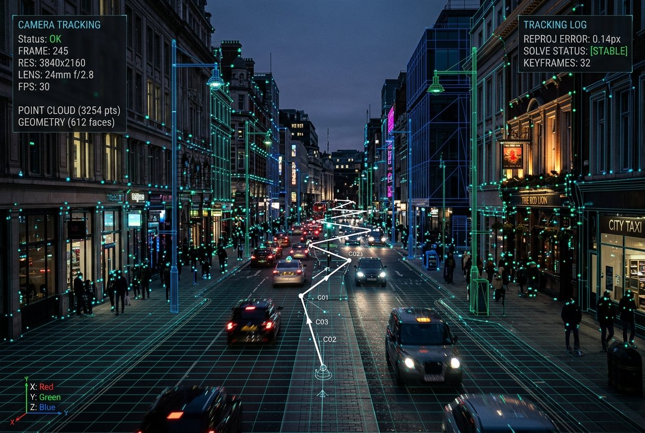 Matchmoving: The Technical Foundation VFX Can't Work Without