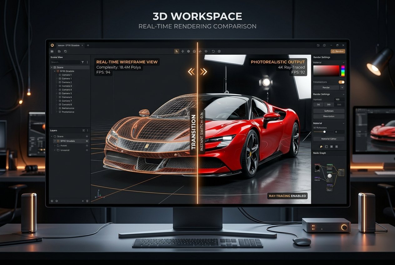 Real-Time Rendering: The Technology Reshaping Every Creative Pipeline