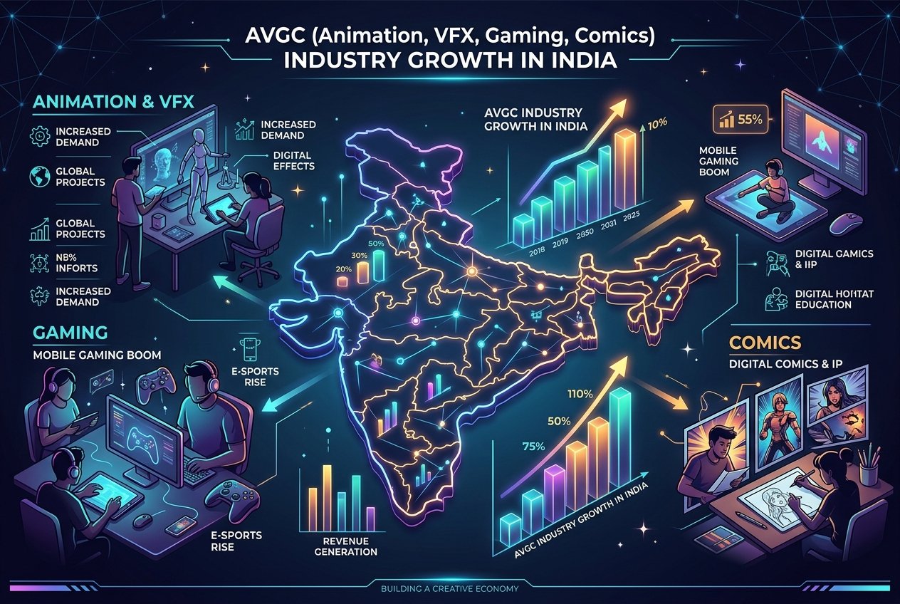 The Future of AVGC Careers in India: What the Numbers Actually Show