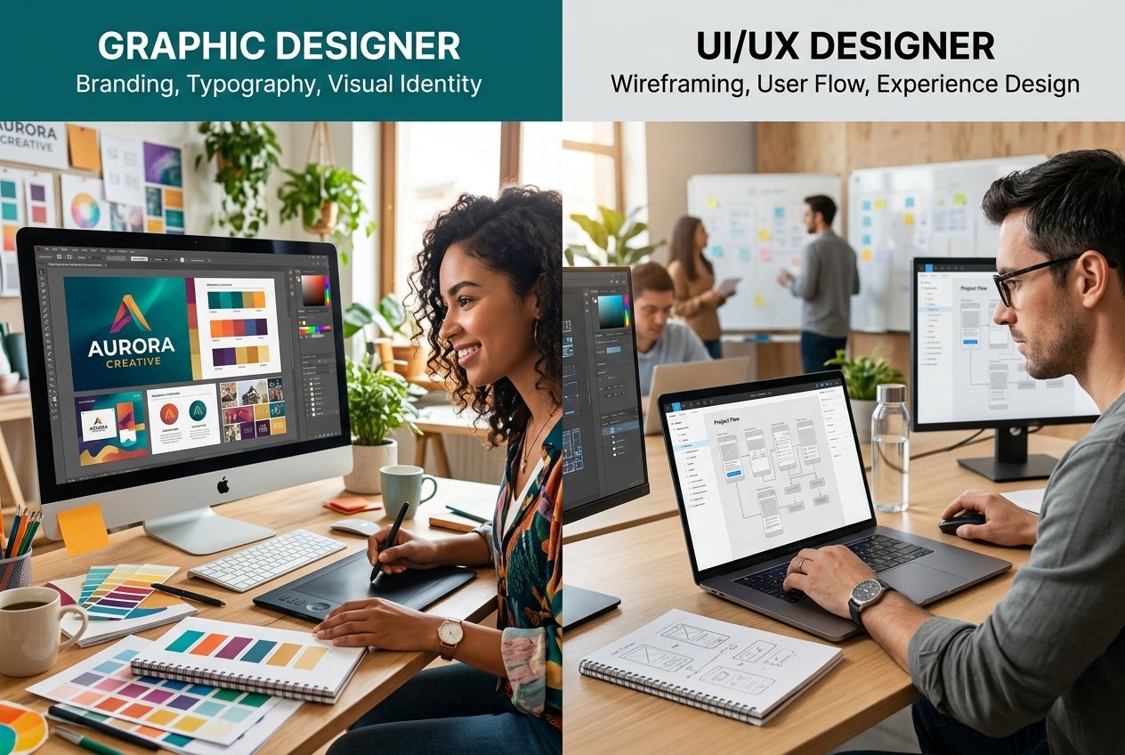 UI/UX vs Graphic Design: Which Career Path Fits You?