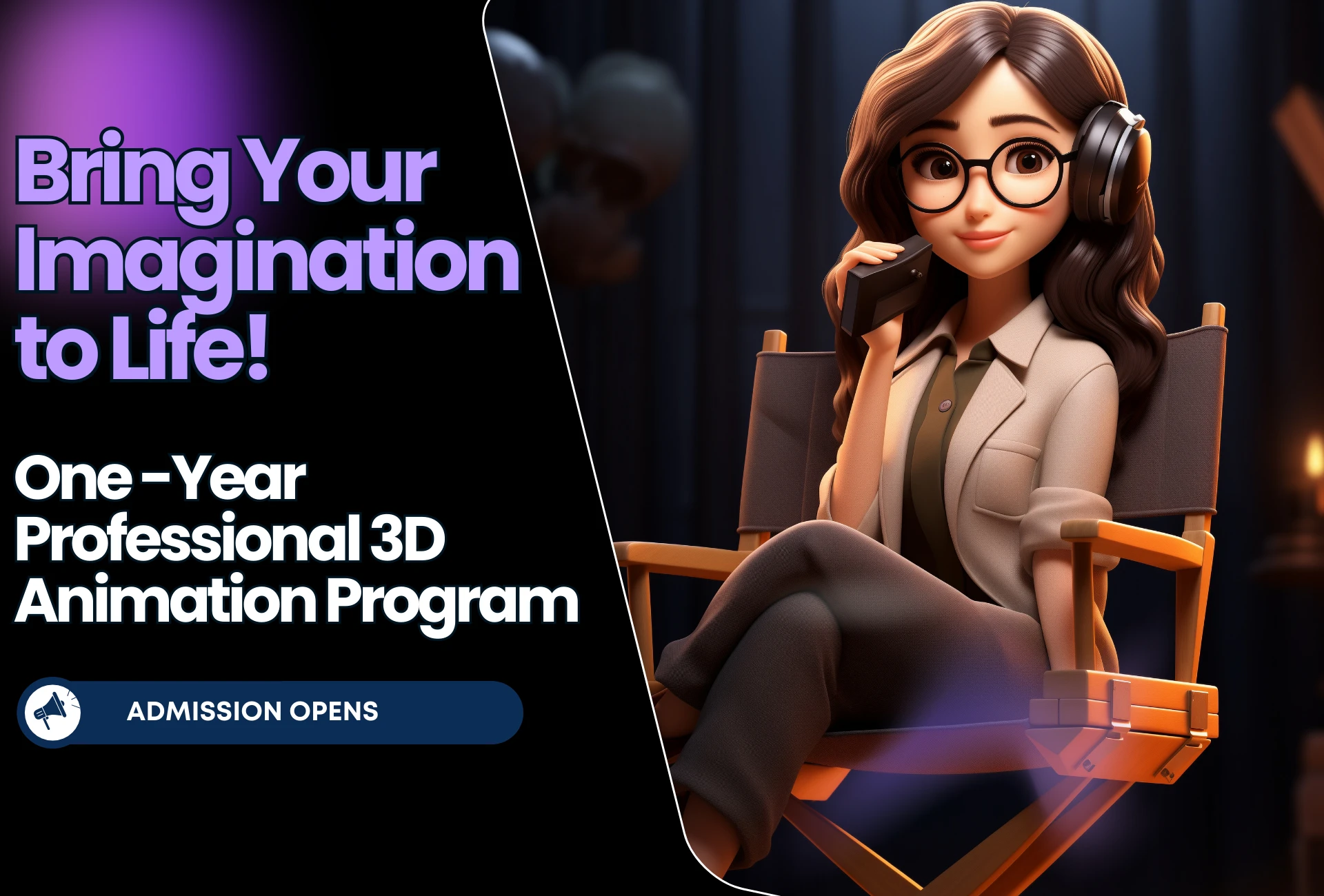 One -Year Professional 3D Animation Program Mobile