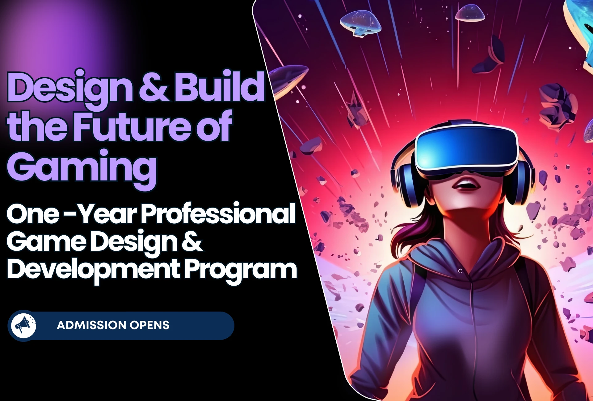 One -Year Professional Game Design & Development Program mobile